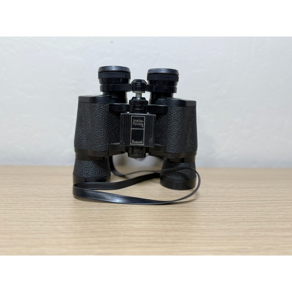 Vtg Bushnell Falcon Binoculars‎ 7x35 Insta-Focus w/ Hard Case and Covers - Picture 7 of 11